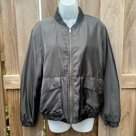 Women’s Zip-Up Bomber Jacket Forever 21 - Picture 2 of 9